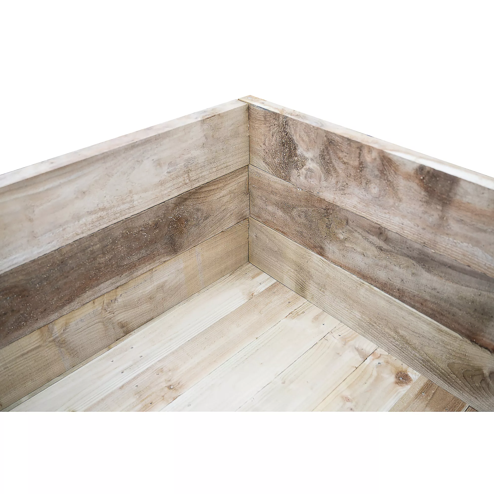 Forest Garden 0.9m X 0.9m Mixed Softwood Square Raised Bed Kit 0.81m² 5 Forest Garden 0.9m X 0.9m Mixed Softwood Square Raised Bed Kit 0.81m² - Image 3