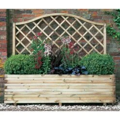 Forest Garden Venice Natural Timber Wooden Rectangular Planter 8 Forest Garden Venice Natural Timber Wooden Rectangular Planter -Hoze Landscaping Shop forest garden venice natural timber wooden rectangular planter5013053181157 03i bq