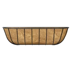 Panacea Hanging Garden Black Forge Rectangular Trough